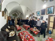 يافا: وفد عن المؤسسات الإسلامية في زيارة تضامنية مع راعي الطائفة القبطية 